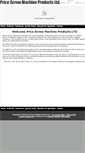 Mobile Screenshot of pricescrewmachine.com